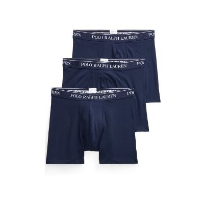 Polo Ralph Laurentil Mænd. 714835887001 Sæt Med 3 Navyfarvede Boxershorts I Bomuld (Xl), Afslappet, Blå Polo Ralph Laurentil Mænd. 714835887001 Sæt Med 3 Navyfarvede Boxershorts I Bomuld (Xl), Afslappet, Blå