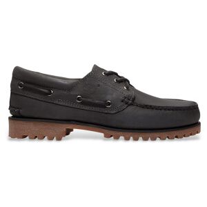 Timberlandtil Mænd. Tb0a2pdqejv1 3 Eyelets Bådsko I Læder, Sort (40 W), Fast, Blonder, Casual, Grå Timberlandtil Mænd. Tb0a2pdqejv1 3 Eyelets Bådsko I Læder, Sort (40 W), Fast, Blonder, Casual, Grå