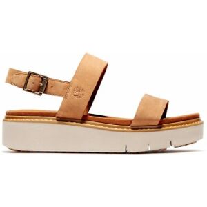 Timberlandtil Kvinder. Tb0a26h4f131 Brune Safari Dawn 2 Band-Sandaler I Læder (41), 3-5 Cm, Spænder, Casual Timberlandtil Kvinder. Tb0a26h4f131 Brune Safari Dawn 2 Band-Sandaler I Læder (41), 3-5 Cm, Spænder, Casual