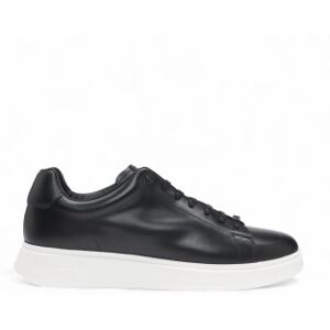 Bosstil Mænd. 50497887 Bulton Sneakers I Læder, Sort (45), Fast, Blonder, Casual Bosstil Mænd. 50497887 Bulton Sneakers I Læder, Sort (45), Fast, Blonder, Casual