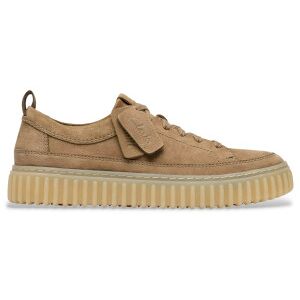 Clarkstil Mænd. 26184418 Torhill Lace Brune Lædersko (44), Fast, Ruskind, Blonder, Casual Clarkstil Mænd. 26184418 Torhill Lace Brune Lædersko (44), Fast, Ruskind, Blonder, Casual