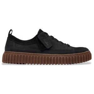 Clarkstil Mænd. 26183470 Torhill Lanegro Lædersko (42.5), Sort, Fast, Blonder, Casual Clarkstil Mænd. 26183470 Torhill Lanegro Lædersko (42.5), Sort, Fast, Blonder, Casual