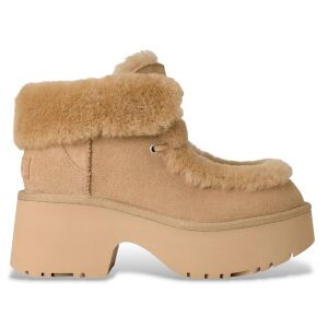 Uggtil Kvinder. 1171532 Beige Esmee Ankelstøvler I Læder (40), 5-8 Cm, Blonder, Casual Uggtil Kvinder. 1171532 Beige Esmee Ankelstøvler I Læder (40), 5-8 Cm, Blonder, Casual