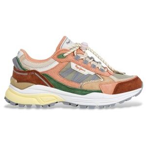 Pepe Jeanstil Kvinder. Pls600027 Darren Trek Læder Sneakers Flerfarvet (38), Fast, 1-3 Cm, Blonder, Casual Pepe Jeanstil Kvinder. Pls600027 Darren Trek Læder Sneakers Flerfarvet (38), Fast, 1-3 Cm, Blonder, Casual