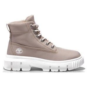 Timberlandtil Kvinder. Tb0a2jgd2691 Greyfield Taupe Mellemlange Støvler Med Snørebånd (38 W), Fast, Blonder, Casual, Gråt Timberlandtil Kvinder. Tb0a2jgd2691 Greyfield Taupe Mellemlange Støvler Med Snørebånd (38 W), Fast, Blonder, Casual, Gråt