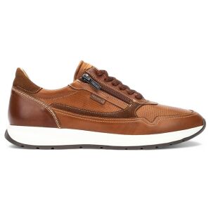 Pikolinostil Mænd. M2b-6263c1 Getafe Brune Lædersko (45), Fast, Blonder, Lynlås, Casual Pikolinostil Mænd. M2b-6263c1 Getafe Brune Lædersko (45), Fast, Blonder, Lynlås, Casual