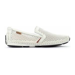 Pikolinostil Mænd. 09z-3100 Jerez Loafers I Læder, Hvide (42), Ingen, Casual Pikolinostil Mænd. 09z-3100 Jerez Loafers I Læder, Hvide (42), Ingen, Casual