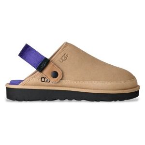 Uggtil Mænd. 1166915 Goldencoast Clog Ii Beige Træsko I Læder (41), Fast, Ruskind, Velcro, Casual Uggtil Mænd. 1166915 Goldencoast Clog Ii Beige Træsko I Læder (41), Fast, Ruskind, Velcro, Casual