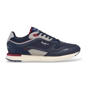 Pepe Jeanstil Mænd. Pms400022 Træningssko Bexley Urban Navy (42), Fast, Blonder, Casual, Blå Pepe Jeanstil Mænd. Pms400022 Træningssko Bexley Urban Navy (42), Fast, Blonder, Casual, Blå