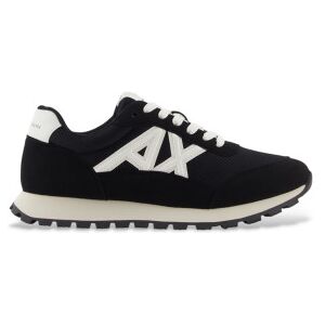 Giorgio Armani A x Armani Exchangetil Mænd. Xm001960af19388mc024 Træningssko Med Logo, Sort (46), Casual, Polyester Giorgio Armani A x Armani Exchangetil Mænd. Xm001960af19388mc024 Træningssko Med Logo, Sort (46), Casual, Polyester