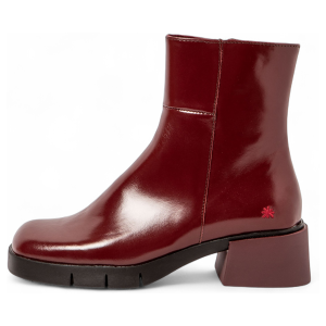 Arttil Kvinder. 112841267003_008 Ankelstøvler I Læder 1284 Warsaw Maroon (38), 3-5 Cm, Lynlås, Casual, Rødbrun Arttil Kvinder. 112841267003_008 Ankelstøvler I Læder 1284 Warsaw Maroon (38), 3-5 Cm, Lynlås, Casual, Rødbrun