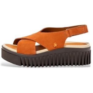 Arttil Kvinder. 1157431gm003_0mu Sandaler I Læder 1574 Brighton Orange (38), 3-5 Cm, Velcro, Casual Arttil Kvinder. 1157431gm003_0mu Sandaler I Læder 1574 Brighton Orange (38), 3-5 Cm, Velcro, Casual