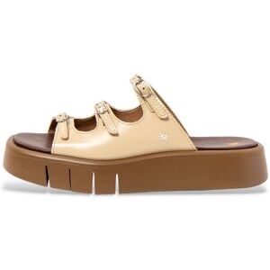 Arttil Kvinder. 1184711kh003_082 Sandaler I Læder 1847 Malaga Beige (40), 3-5 Cm, Spænder, Casual Arttil Kvinder. 1184711kh003_082 Sandaler I Læder 1847 Malaga Beige (40), 3-5 Cm, Spænder, Casual