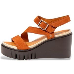 Arttil Kvinder. 1208012h0003_006 Sandaler I Læder 2080 Catania Orange (39), 8-10, Spænder, Casual Arttil Kvinder. 1208012h0003_006 Sandaler I Læder 2080 Catania Orange (39), 8-10, Spænder, Casual