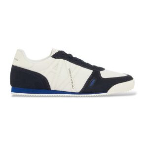 Giorgio Armani A x Armani Exchangetil Mænd. Xm002616af22755mb502 Træningssko Lav Hvid, Navy (46), Fast, Blonder, Casual Giorgio Armani A x Armani Exchangetil Mænd. Xm002616af22755mb502 Træningssko Lav Hvid, Navy (46), Fast, Blonder, Casual
