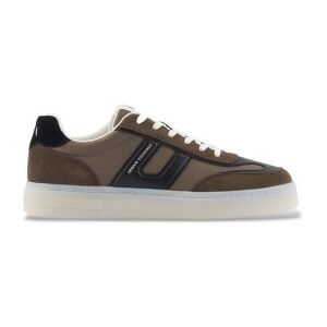 Giorgio Armani A x Armani Exchangetil Mænd. Xm002199af21422mz439 Brune Tennissko (42.5), Sort, Fast, Blonder, Casual Giorgio Armani A x Armani Exchangetil Mænd. Xm002199af21422mz439 Brune Tennissko (42.5), Sort, Fast, Blonder, Casual