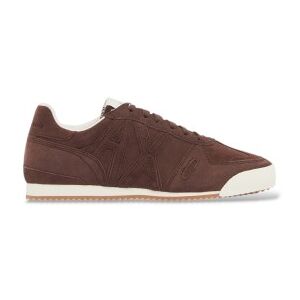 Giorgio Armani A x Armani Exchangetil Kvinder. Xw002794af19687u6018 Klassiske Læder-Sneakers I Brun (35), Fast, Splittet Læder, Blonder, Casual Giorgio Armani A x Armani Exchangetil Kvinder. Xw002794af19687u6018 Klassiske Læder-Sneakers I Brun (35), Fast, Splittet Læder, Blonder, Casual