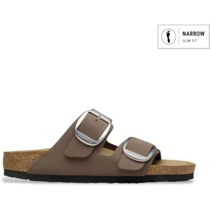 Birkenstocktil Kvinder. 1032081 Sandaler Arizona Big Buckle (Smal Pasform) Brun (42), Fast, Spænder, Casual, Gråt Birkenstocktil Kvinder. 1032081 Sandaler Arizona Big Buckle (Smal Pasform) Brun (42), Fast, Spænder, Casual, Gråt