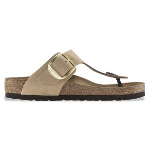 Birkenstocktil Kvinder. 1024007 Brune Gizeh Big Buckle-Sandaler I Læder (38), Fast, Ingen, Casual Birkenstocktil Kvinder. 1024007 Brune Gizeh Big Buckle-Sandaler I Læder (38), Fast, Ingen, Casual