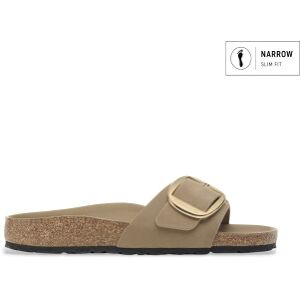 Birkenstocktil Kvinder. 1030467 Sandaler I Læder Madrid Big Buckle (Smal Pasform) Lysebrun (39), Fast, Ingen, Casual Birkenstocktil Kvinder. 1030467 Sandaler I Læder Madrid Big Buckle (Smal Pasform) Lysebrun (39), Fast, Ingen, Casual