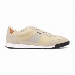 Bosstil Mænd. 50557886 Træningssko Nitan Low Beige (41), Fast, Blonder, Casual Bosstil Mænd. 50557886 Træningssko Nitan Low Beige (41), Fast, Blonder, Casual