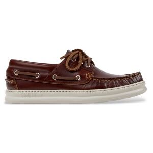 Campertil Mænd. K101073-003 Mokkasiner I Læder Runner Four Brown (42), Brun, Fast, Blonder, Casual Campertil Mænd. K101073-003 Mokkasiner I Læder Runner Four Brown (42), Brun, Fast, Blonder, Casual