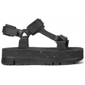 Campertil Kvinder. K201037-024 Caterpillar Læder Sandaler Sort (40), 3-5 Cm, Velcro, Casual Campertil Kvinder. K201037-024 Caterpillar Læder Sandaler Sort (40), 3-5 Cm, Velcro, Casual