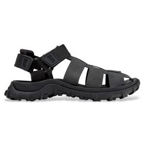 Campertil Mænd. K101090-001 Drift Trail Sandal Sort Lædersandal (39), Fast, Velcro, Casual Campertil Mænd. K101090-001 Drift Trail Sandal Sort Lædersandal (39), Fast, Velcro, Casual