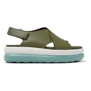 Campertil Kvinder. K201727-003 Sandaler I Læder Pelotas Flota Up Grøn (39), 5-8 Cm, Velcro, Casual Campertil Kvinder. K201727-003 Sandaler I Læder Pelotas Flota Up Grøn (39), 5-8 Cm, Velcro, Casual