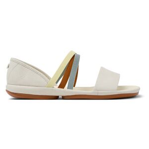 Campertil Kvinder. K201710-003 Right Nina Twins-Sandaler I Læder, Hvide (41), Fast, Ingen, Casual, Bæredygtig Campertil Kvinder. K201710-003 Right Nina Twins-Sandaler I Læder, Hvide (41), Fast, Ingen, Casual, Bæredygtig