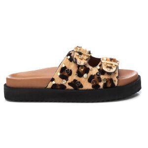 Carmelatil Kvinder. 16240103-Leopardo Sandaler I Læder 162401 Brun (37), 1-3 Cm, Ingen, Casual, Dyreprint Carmelatil Kvinder. 16240103-Leopardo Sandaler I Læder 162401 Brun (37), 1-3 Cm, Ingen, Casual, Dyreprint