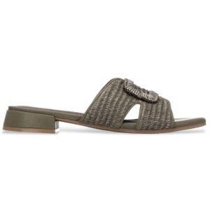 Carmelatil Kvinder. 16327201-Kaki Sandaler 163272 Grøn (36), Stof, 1-3 Cm, Ingen, Casual Carmelatil Kvinder. 16327201-Kaki Sandaler 163272 Grøn (36), Stof, 1-3 Cm, Ingen, Casual