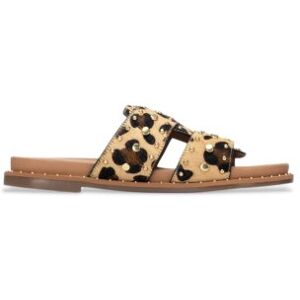 Carmelatil Kvinder. 16320203-Leopardo Sandaler I Læder 163202 Beige (39), Fast, Ingen, Casual, Dyreprint Carmelatil Kvinder. 16320203-Leopardo Sandaler I Læder 163202 Beige (39), Fast, Ingen, Casual, Dyreprint