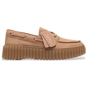 Clarkstil Kvinder. 26186301 Torhill Boat Loafers I Læder, Beige (40), 1-3 Cm, Blonder, Casual Clarkstil Kvinder. 26186301 Torhill Boat Loafers I Læder, Beige (40), 1-3 Cm, Blonder, Casual
