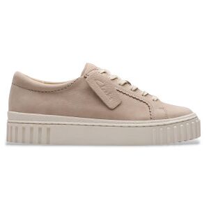 Clarkstil Kvinder. 26181211 Mayhill Walk Sneakers I Læder, Beige (37.5), Fast, Blonder, Casual Clarkstil Kvinder. 26181211 Mayhill Walk Sneakers I Læder, Beige (37.5), Fast, Blonder, Casual
