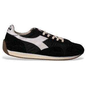 Diadoratil Mænd. 201182806 Sneakers I Læder Equipe Vela Sw Sort (45), Fast, Blonder, Casual Diadoratil Mænd. 201182806 Sneakers I Læder Equipe Vela Sw Sort (45), Fast, Blonder, Casual
