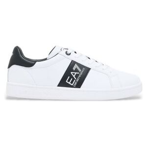 Ea7unisex. 7x000332_af10848 Klassiske Ea7 Læder-Sneakers I Hvid (48), Fast, Blonder, Casual Ea7unisex. 7x000332_af10848 Klassiske Ea7 Læder-Sneakers I Hvid (48), Fast, Blonder, Casual