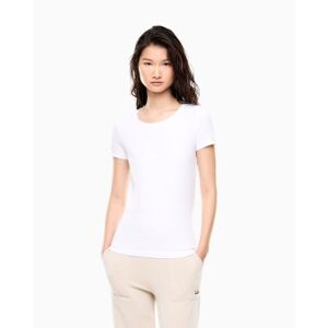 Ea7til Kvinder. 7w001045_af10373 Core T-Shirt Hvid (Xxs), Casual, Bomuld, Korte Ærmer Ea7til Kvinder. 7w001045_af10373 Core T-Shirt Hvid (Xxs), Casual, Bomuld, Korte Ærmer