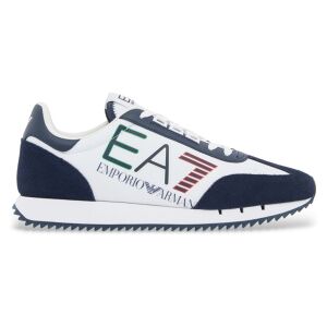 Ea7til Kvinder. 7x000541_af18609 Vintage Sneakers Hvid, Blå (42 2/3), Fast, Blonder, Casual Ea7til Kvinder. 7x000541_af18609 Vintage Sneakers Hvid, Blå (42 2/3), Fast, Blonder, Casual