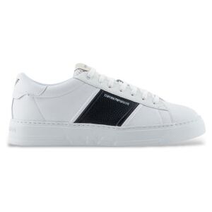 Giorgio Armani Emporio Armanitil Mænd. Em003701_af18017 White Model Læder-Sneakers (42), Hvid, Fast, Blonder, Casual Giorgio Armani Emporio Armanitil Mænd. Em003701_af18017 White Model Læder-Sneakers (42), Hvid, Fast, Blonder, Casual