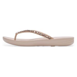Fitfloptil Kvinder. Jc8-D46 Chanclas Iqushion Multi-Crystal Ergonomic Nude (37), Fast, Ingen, Badetøj, Hudfarvet Fitfloptil Kvinder. Jc8-D46 Chanclas Iqushion Multi-Crystal Ergonomic Nude (37), Fast, Ingen, Badetøj, Hudfarvet