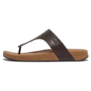 Fitfloptil Mænd. Gz6-167 Iqushion Brune Sandaler I Læder (43), Fast, Ingen, Casual Fitfloptil Mænd. Gz6-167 Iqushion Brune Sandaler I Læder (43), Fast, Ingen, Casual