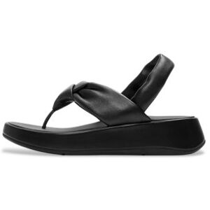 Fitfloptil Kvinder. A2a-001 F-Mode Knot Læder Sandaler Sort (40), 1-3 Cm, Ingen, Casual Fitfloptil Kvinder. A2a-001 F-Mode Knot Læder Sandaler Sort (40), 1-3 Cm, Ingen, Casual