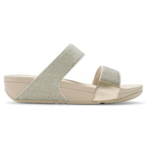 Fitfloptil Kvinder. A4y-675 Guld Gracie Ultra Jewel-Sandaler (40), Læder, Guldfarvet, Fast, Spænder, Casual Fitfloptil Kvinder. A4y-675 Guld Gracie Ultra Jewel-Sandaler (40), Læder, Guldfarvet, Fast, Spænder, Casual
