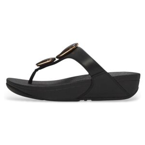 Fitfloptil Kvinder. A4t-001 Lulu Sandaler Marmoreret Sten Tåspids Sort (37), Læder, 1-3 Cm, Ingen, Casual Fitfloptil Kvinder. A4t-001 Lulu Sandaler Marmoreret Sten Tåspids Sort (37), Læder, 1-3 Cm, Ingen, Casual
