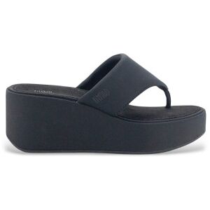 Fitfloptil Kvinder. Jf8-090 Sorte Plateausandaler (40), Læder, 3-5 Cm, Ingen, Casual Fitfloptil Kvinder. Jf8-090 Sorte Plateausandaler (40), Læder, 3-5 Cm, Ingen, Casual