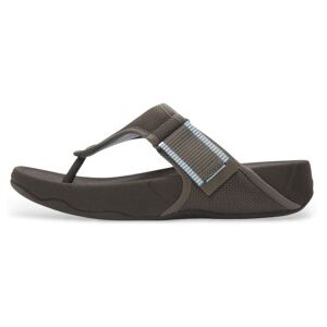 Fitfloptil Mænd. A6l-D73 Trakk-Sandaler Grønlig Grå (42), Fast, Velcro, Casual, Mesh Fitfloptil Mænd. A6l-D73 Trakk-Sandaler Grønlig Grå (42), Fast, Velcro, Casual, Mesh