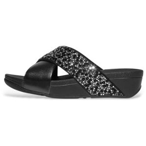 Fitfloptil Kvinder. Je2-090 Sandaler Lulu Crossed Metal Sort (38), 3-5 Cm, Ingen, Casual Fitfloptil Kvinder. Je2-090 Sandaler Lulu Crossed Metal Sort (38), 3-5 Cm, Ingen, Casual