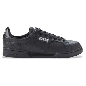 Fred Perrytil Mænd. B1315-220 Sneakers I Læder B722 Sort (42), Fast, Blonder, Casual Fred Perrytil Mænd. B1315-220 Sneakers I Læder B722 Sort (42), Fast, Blonder, Casual