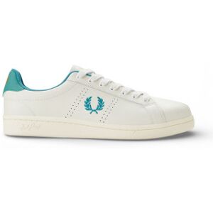 Fred Perrytil Mænd. B6312-349 Sneakers I Læder B721 Hvid (43), Fast, Blonder, Casual Fred Perrytil Mænd. B6312-349 Sneakers I Læder B721 Hvid (43), Fast, Blonder, Casual